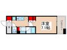 プラウドフラット両国サウス 1Rの間取り