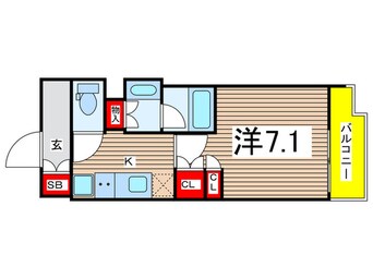 間取図 プラウドフラット両国サウス