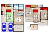 岩槻区原町一戸建貸家 4LDKの間取り