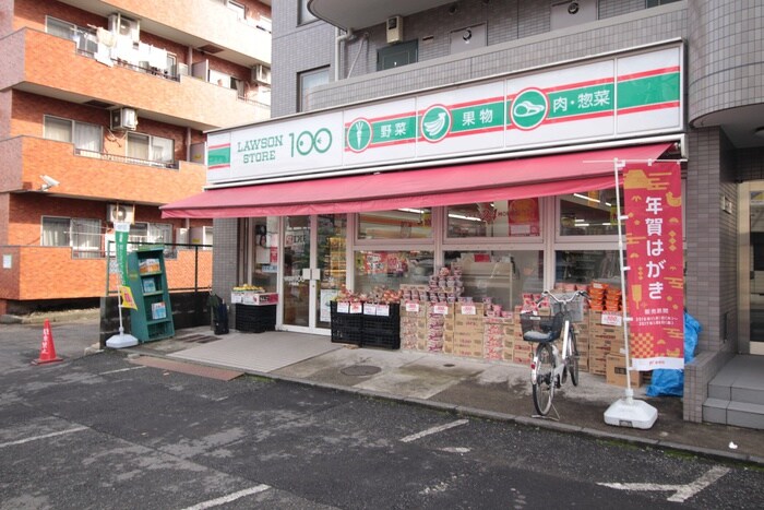 ローソンストア１００六角橋店(コンビニ)まで145m ﾎｰﾕｳｺﾝﾌｫﾙﾄ白楽A棟（502）