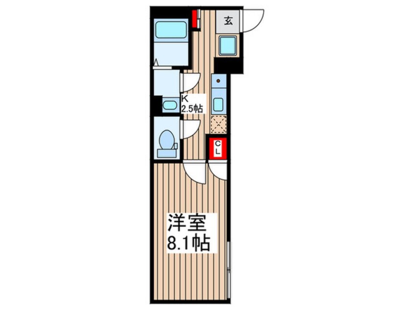 間取図 カインドネス新所沢B棟