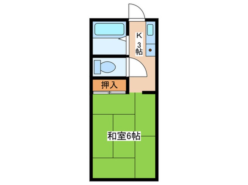 間取図 コーポさかえ