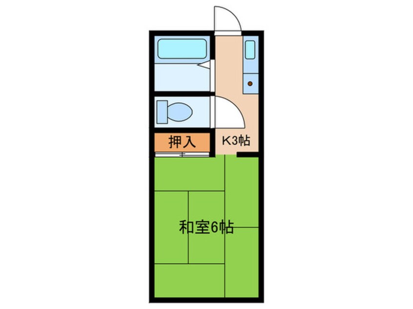 間取図 コーポさかえ