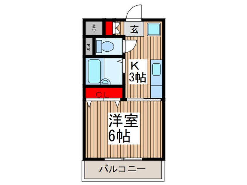 間取図 プリムヴェ－ルハイム