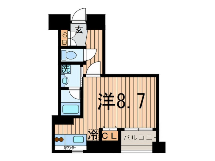 間取図 コンフォリア銀座EAST