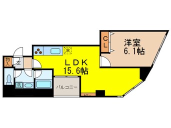 間取図 コンフォリア銀座EAST