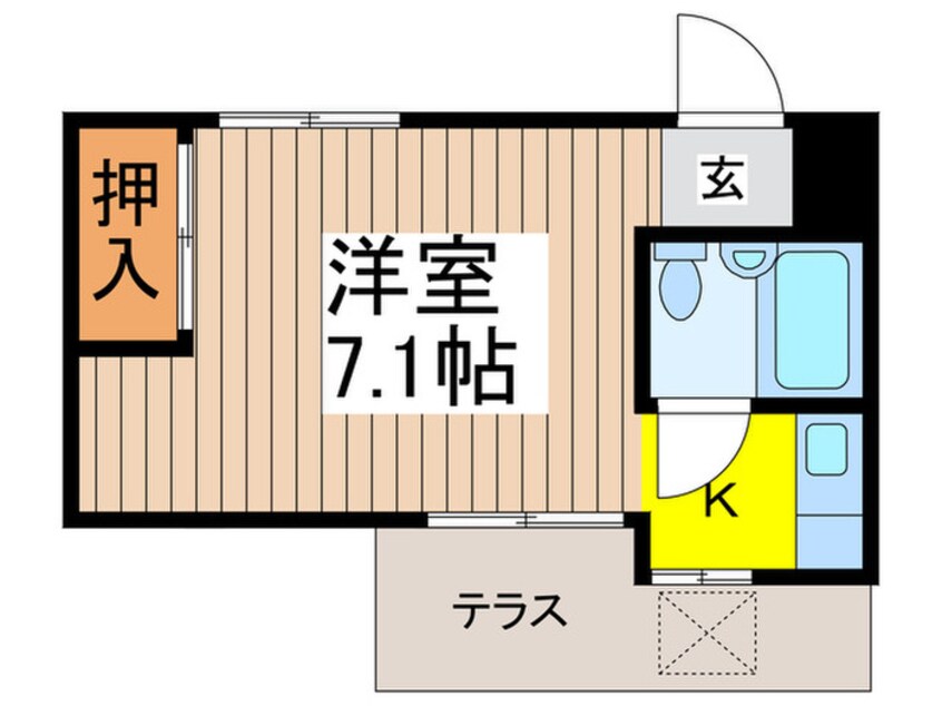 間取図 若宮荘