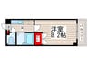 ５・マルゴ 1Kの間取り