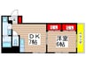 チェルシー泉 1DKの間取り