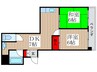 マンション第八松戸(613) 2DKの間取り