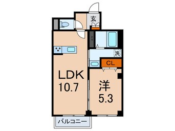 間取図 ビューノ南大塚