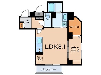 間取図 ビューノ南大塚