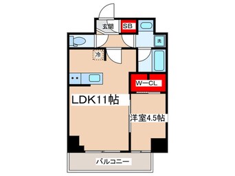 間取図 S-RESIDENCE錦糸町South