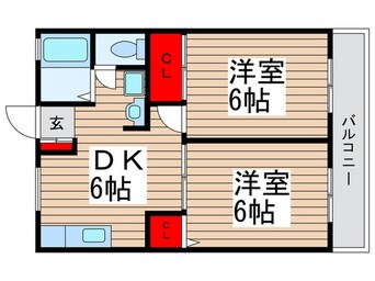 間取図 サンハイツ藤枝