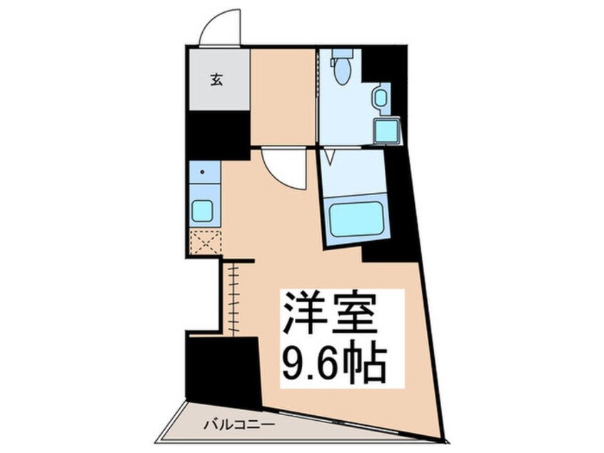 間取図 TOPAZ新御徒町