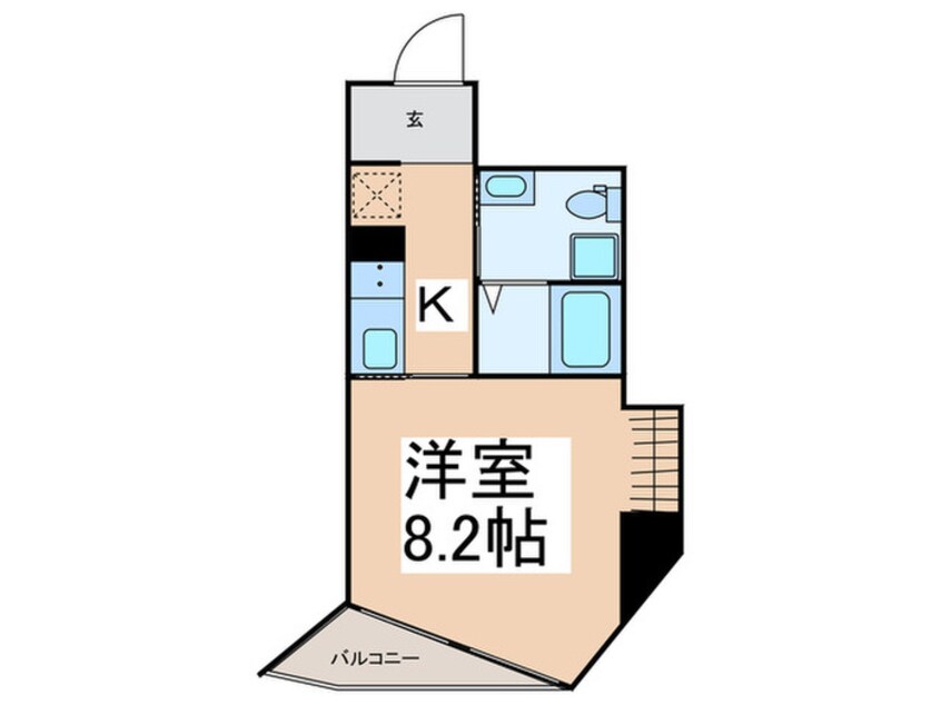 間取図 TOPAZ新御徒町