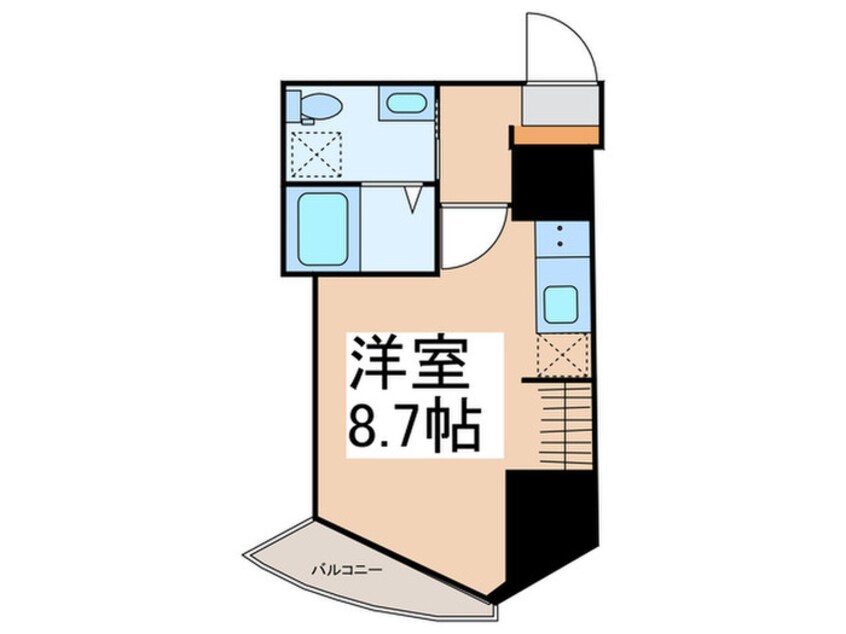 間取図 TOPAZ新御徒町