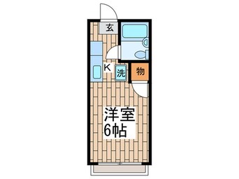 間取図 ハイツ大泉