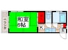 小南マンション 1Kの間取り