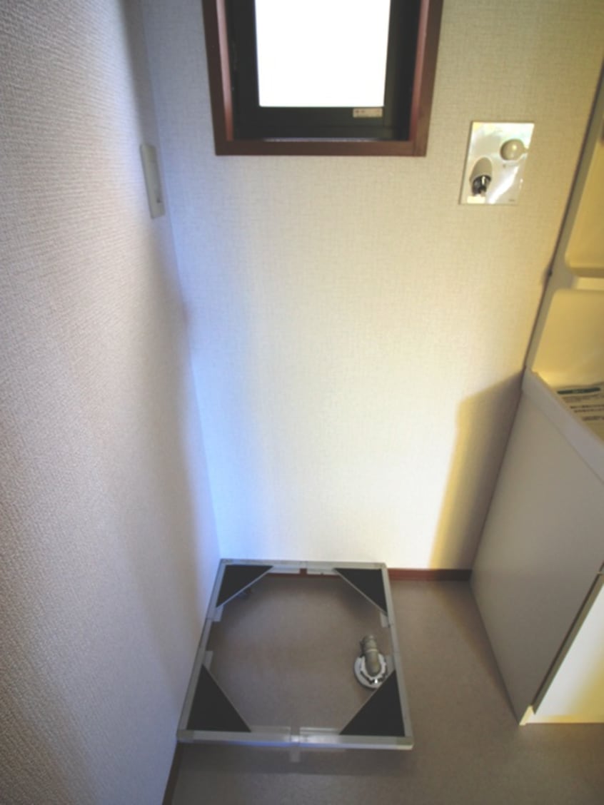 洗濯機置場 コーポサンフラワーＢ