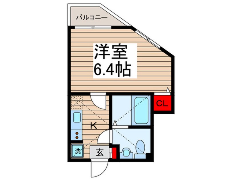 間取図 カサス鎌倉