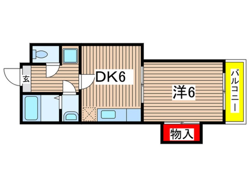 間取図 シェルム21
