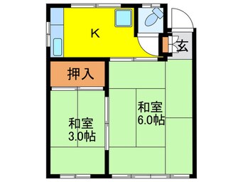 間取図 松沢荘