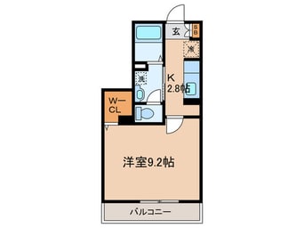 間取図 ウィル　サクシード