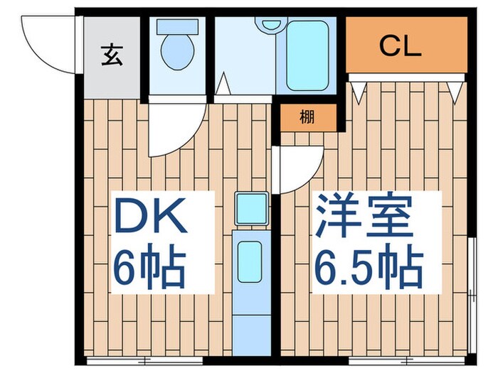 間取り図 柿原ハイツ