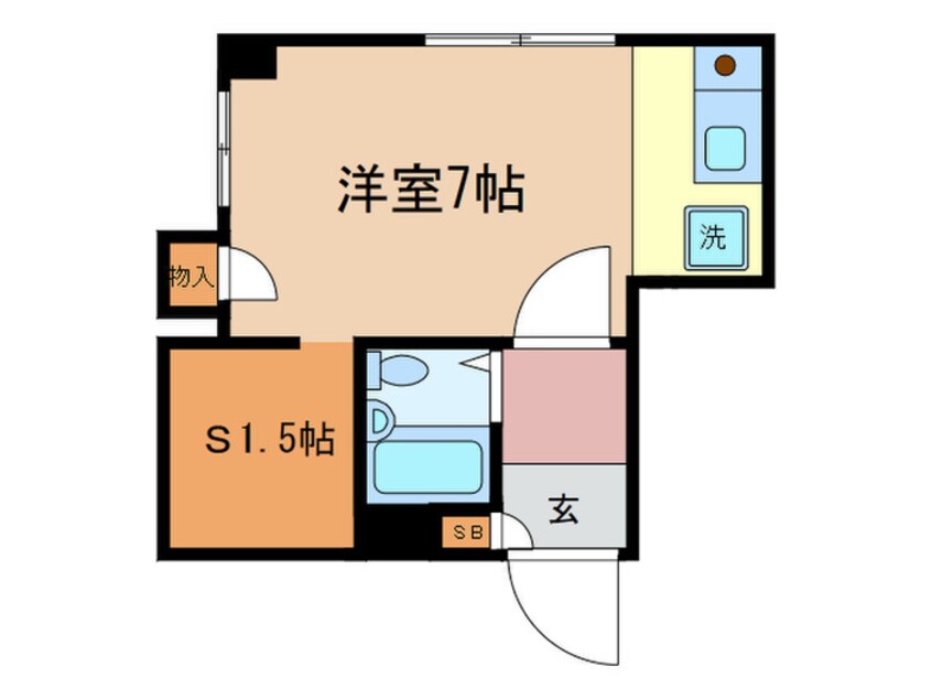 間取図 Ｍ.Ｓ.ビル