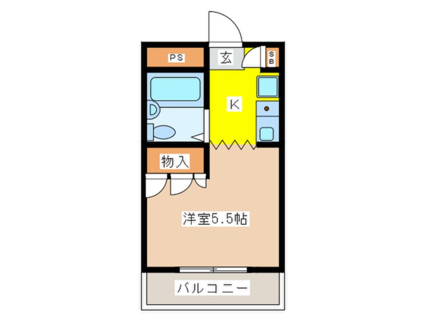 間取図 サンモール八王子