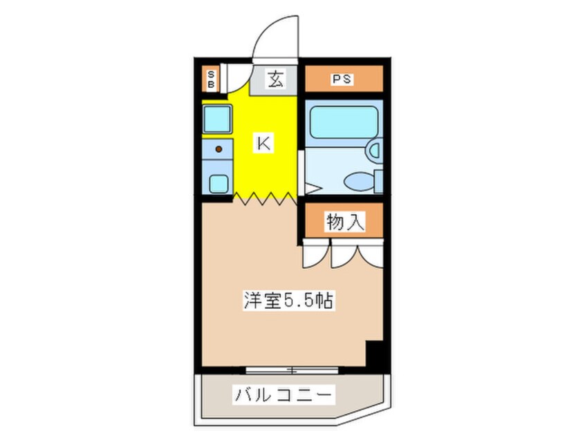 間取図 サンモール八王子