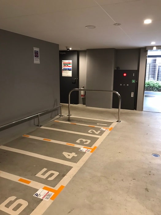 バイク置き場 ミリアレジデンス両国