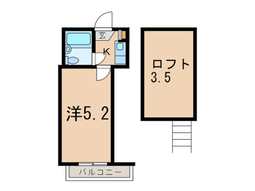 間取図 ＴＭハイムＢ