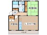パストラル530 2LDKの間取り