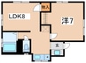 lietoA 1LDKの間取り