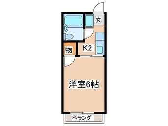 間取図 シティハイムエクセルⅤ