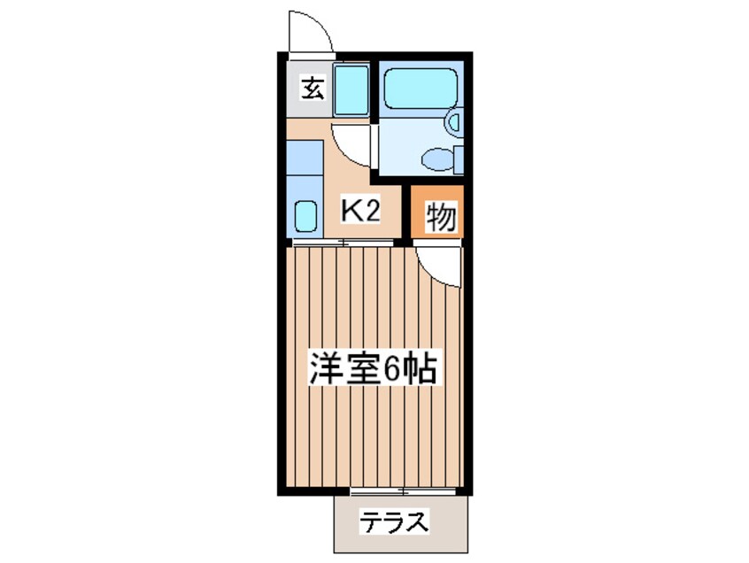 間取図 シティハイムエクセルⅤ