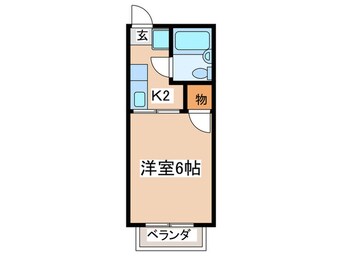 間取図 シティハイムエクセルⅤ