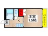 ジュエリ－コ－トＢ 1Kの間取り