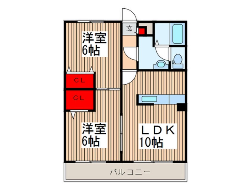 間取図 アムール彩