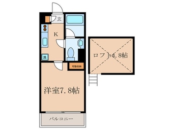 間取図 ロ－ズベイ弥生