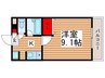 リバレイン 1Kの間取り