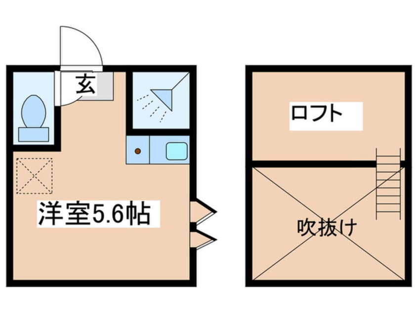 間取図 フェリス下高井戸