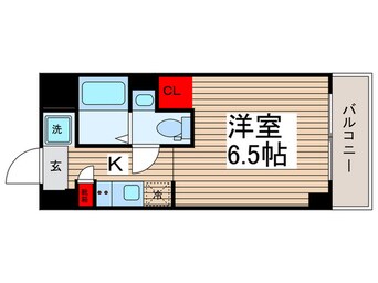 間取図 ARTESSIMOLINKCOMODO（302）