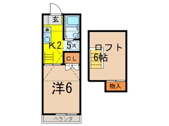 間取図 ダイアナ上石神井