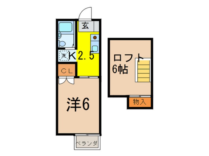 間取図 ダイアナ上石神井