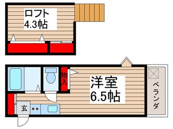 間取図 サンドルミ飯山満