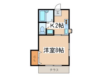 間取図 ヒルトップオカベ