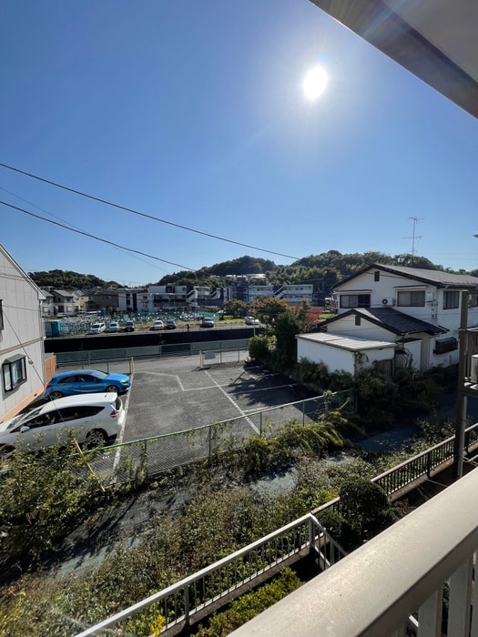 室内からの展望 レジデンスパ－シモン